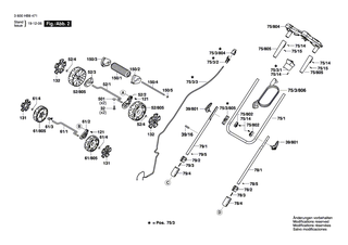 BOSCH Abdeckkappe | Ersatzteile f�r Rotak 34, Rotak 34 R - F016L68116