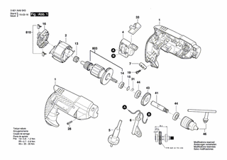 BOSCH Gehäuseschale | Ersatzteile für GBM 350 | 1619P20251