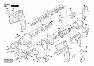BOSCH Kohlebürstensatz | Ersatzteile für GBM13-2RE | 1617014146