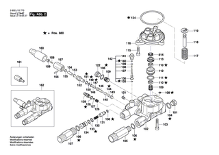 BOSCH Distanzring | Ersatzteile f�r GHP 5-13 C, GHP 6-14 - F016L72034