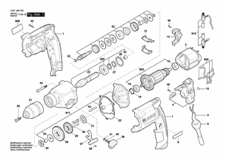 BOSCH Flachkeil | Ersatzteile für GBM 13-2 RE | 2602300033