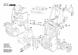 BOSCH Achse | Ersatzteile f�r GHP 5-14, GHP 6-14 -...