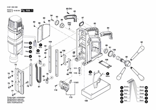 BOSCH Flanschbuchse | Ersatzteile für GBM 50-2 | 1619PB3721