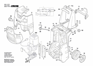 BOSCH Geh�use | Ersatzteile f�r GHP 6-14 - F016L72168