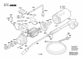 BOSCH Schlauch | Ersatzteile f�r GHP 6-14 - F016L72180