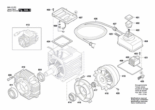 BOSCH Dichtung | Ersatzteile f�r GHP 8-15 XD - F016L72268