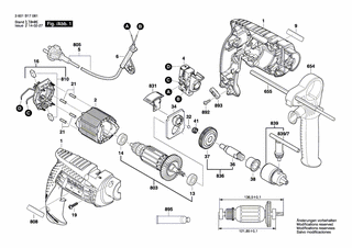 BOSCH Schraube 4x16 | Ersatzteile für GSB 13 | 2603490022