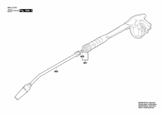 BOSCH Strahlrohr | Ersatzteile f�r GHP 8-15 XD - F016L72301