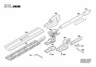 BOSCH Warnzettel | Ersatzteile f�r ---, AMW 10 HS -...