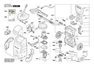 BOSCH Typschild | Ersatzteile f�r AQT 37-13 - F016L72611