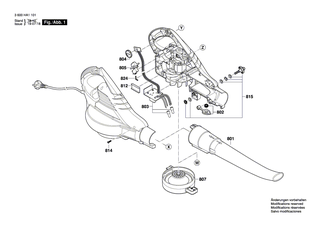 BOSCH Polster | Ersatzteile f�r ALS 25, ALS 2400 - F016L72917