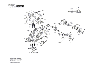 BOSCH Kabelhalter | Ersatzteile f�r ARM 36 ACCU, ARM 36 - F016T46305