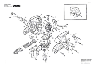 BOSCH Kabelhalter | Ersatzteile f�r ARM 36 ACCU, ARM 36 - F016T46305