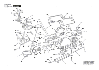 BOSCH Abdeckung | Ersatzteile f�r ASM 30, AMR 30 - F016T46665