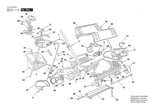BOSCH Abdeckung | Ersatzteile f�r ASM 30, AMR 30 - F016T46665