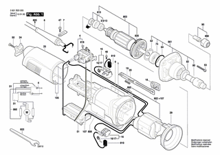 BOSCH Flachkopfschraube DIN 85-AM3x6-CUZN | Ersatzteile für GGS 28C | 2910110048