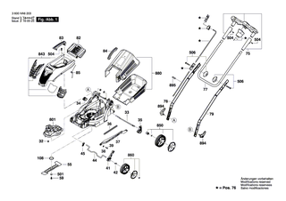 BOSCH Unterlegscheibe Ø8,15 SCHWARZ | Ersatzteile für ROTAK 32, ROTAK 320 - F016T48185