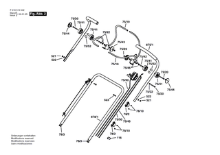 BOSCH Halter | Ersatzteile f�r VISCOUNT 19SE - F016T48390