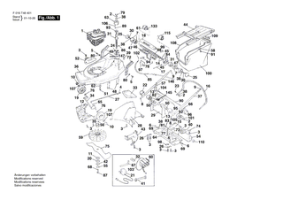 BOSCH R�ckhalteblech | Ersatzteile f�r VISCOUNT 19SE - F016T48422