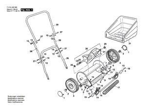 BOSCH Unterlegscheibe | Ersatzteile f�r ASM 30, AMR 30 - F016T48727