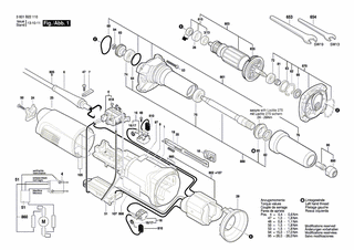 BOSCH Isolierplatte | Ersatzteile fr DG 490 CE | 1601008005