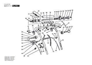 BOSCH Kabelklemme | Ersatzteile f�r ALM 28, ALM 30 - F016T49524