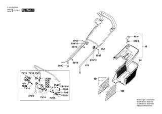 BOSCH Endschalter | Ersatzteile f�r ARM 36, ASM 30 - F016T49627