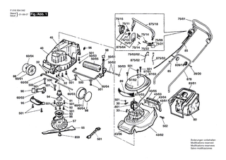 BOSCH Halterung | Ersatzteile f�r ROTAK 40 C, ROTAK 34 - F016T49628