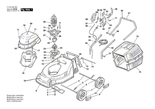 BOSCH Kabelhalter | Ersatzteile f�r ASM 30, ARM 32 - F016T49636