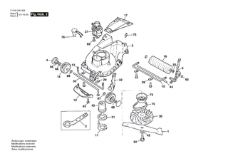 BOSCH Schl�ssel | Ersatzteile f�r ARM 36 ACCU, ARM 36 - F016T49656