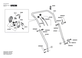 BOSCH Federhebel | Ersatzteile f�r ASG 52 ACCU, CLASSIC ELECTRIC 30S - F016T49845