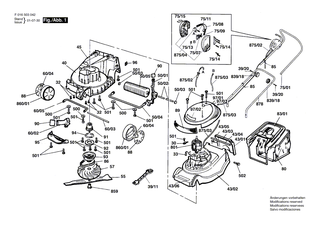 BOSCH Federhebel | Ersatzteile f�r ASG 52 ACCU, CLASSIC ELECTRIC 30S - F016T49845