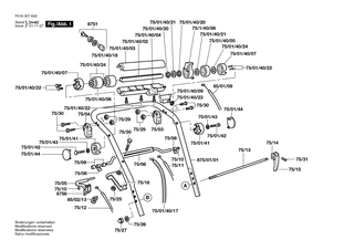 BOSCH Zylinderstift | Ersatzteile f�r ART 23 GFS, ART 23 GFSV - F016T56145