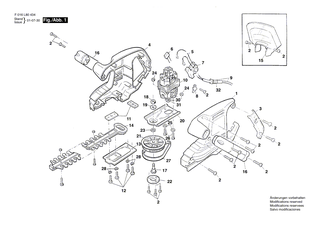 BOSCH Schraube | Ersatzteile f�r ARM 36, ARM 36 ACCU - F016T56363