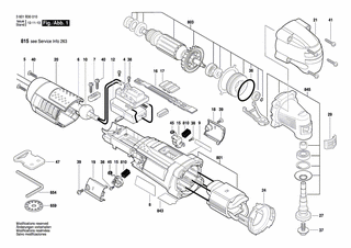 BOSCH Elektronikmodul | Ersatzteile für MX25E | 1607233453