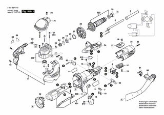 BOSCH Kohlebürstensatz | Ersatzteile für GET65-5 | 1619P02870