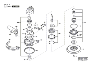 BOSCH Tülle Ø6,5-Ø6,9x95 MM | Ersatzteile für GET 75-150 | 2600703012