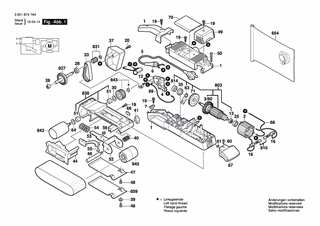 BOSCH Lüfter | Ersatzteile für GBS 75 AE | 1606610120
