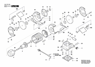 BOSCH Rillenkugellager | Ersatzteile für GBG 35-15 | 1619PB1506