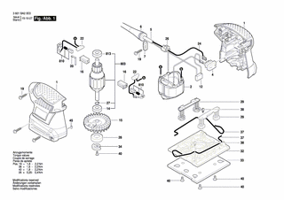 BOSCH Knebelgriff | Ersatzteile für GSS 140-1 | 2609111796