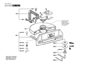 BOSCH Winkelschraubendreher 3/8, SW9 | Ersatzteile f�r 1365 | 3607950013