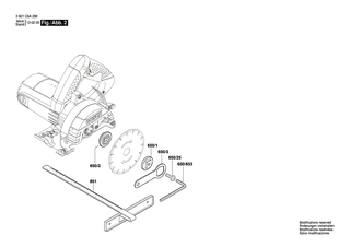 BOSCH Innensechskantschl�ssel 5 MM | Ersatzteile f�r GDM 13-34 | 2610364015