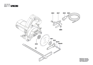 BOSCH Lagerflansch | Ersatzteile f�r GDM 13-34 | 1619P07061