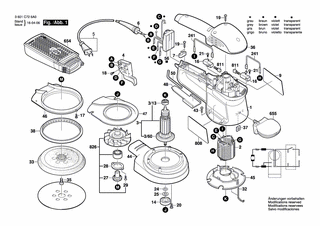BOSCH Polschuh 220-240V | Ersatzteile für 3727DEVS | 2604220663
