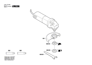 BOSCH Nadelh�lse �8x�12x8 MM | Ersatzteile f�r GWS 060 | 1600910018
