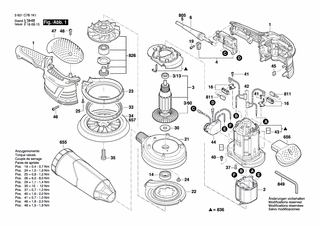 BOSCH Innensechskantschlüssel 5 MM | Ersatzteile für Gex 150 AVE | 2610364015