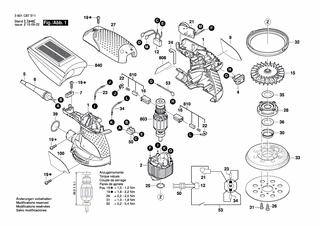 BOSCH Anschlussklemme | Ersatzteile für ROS20VS | 2610329896