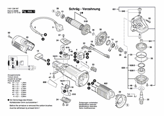 BOSCH Ausgleichscheibe 0,2 MM | Ersatzteile für GWS 720 | 1619P02822