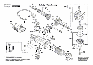BOSCH Spezialschraube | Ersatzteile für GWS 7-115 | 2609110052