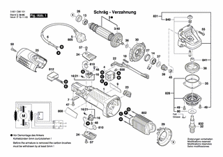 BOSCH Polschuh 220-230V | Ersatzteile für GWS 7-115 | 1619P07239
